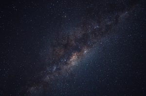 An image of deep space with many stars - representing deep learning