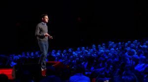 Josh Foer presenting his TED talk on feats of memory anyone can do