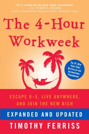 The cover of the book The 4-Hour Workweek by Tim Ferriss