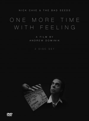 The cover of the DVD of One More Time with Feeling, the documentary tracking the creation of the Nick Cave and the Bad Seeds album Skeleton Cave