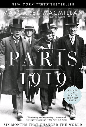 The cover of Paris 1919 by Margaret MacMillan