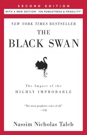 The cover of The Black Swan by Nassim Nicholas Taleb