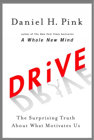 The cover of Drive by Dan Pink, a blueprint for maximising your motivation