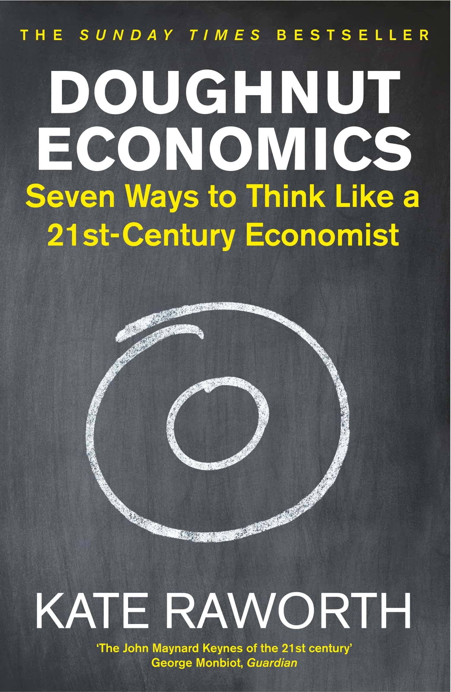 Book cover of 'Doughnut Economics' by Kate Raworth